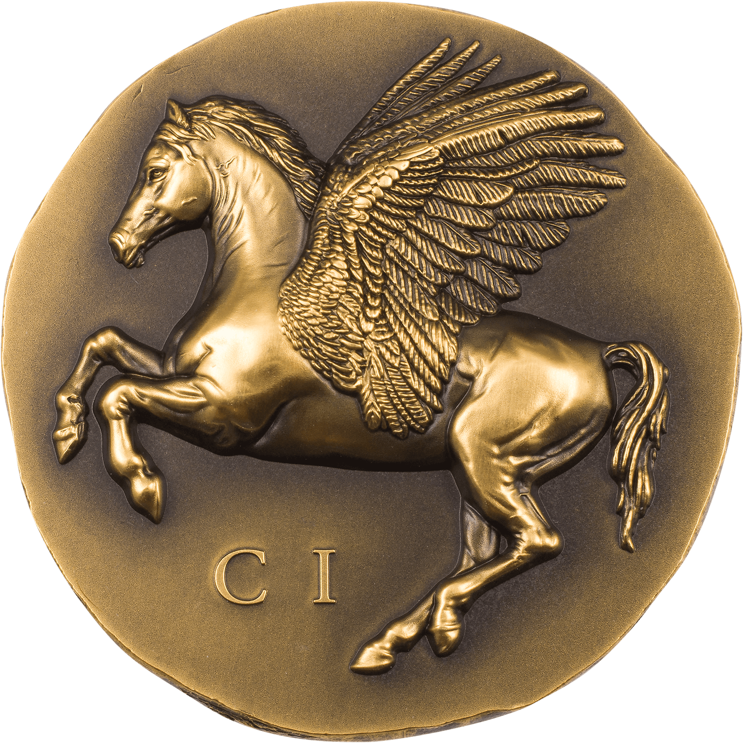 Segnapagine Emoticon - Gold Pegasus