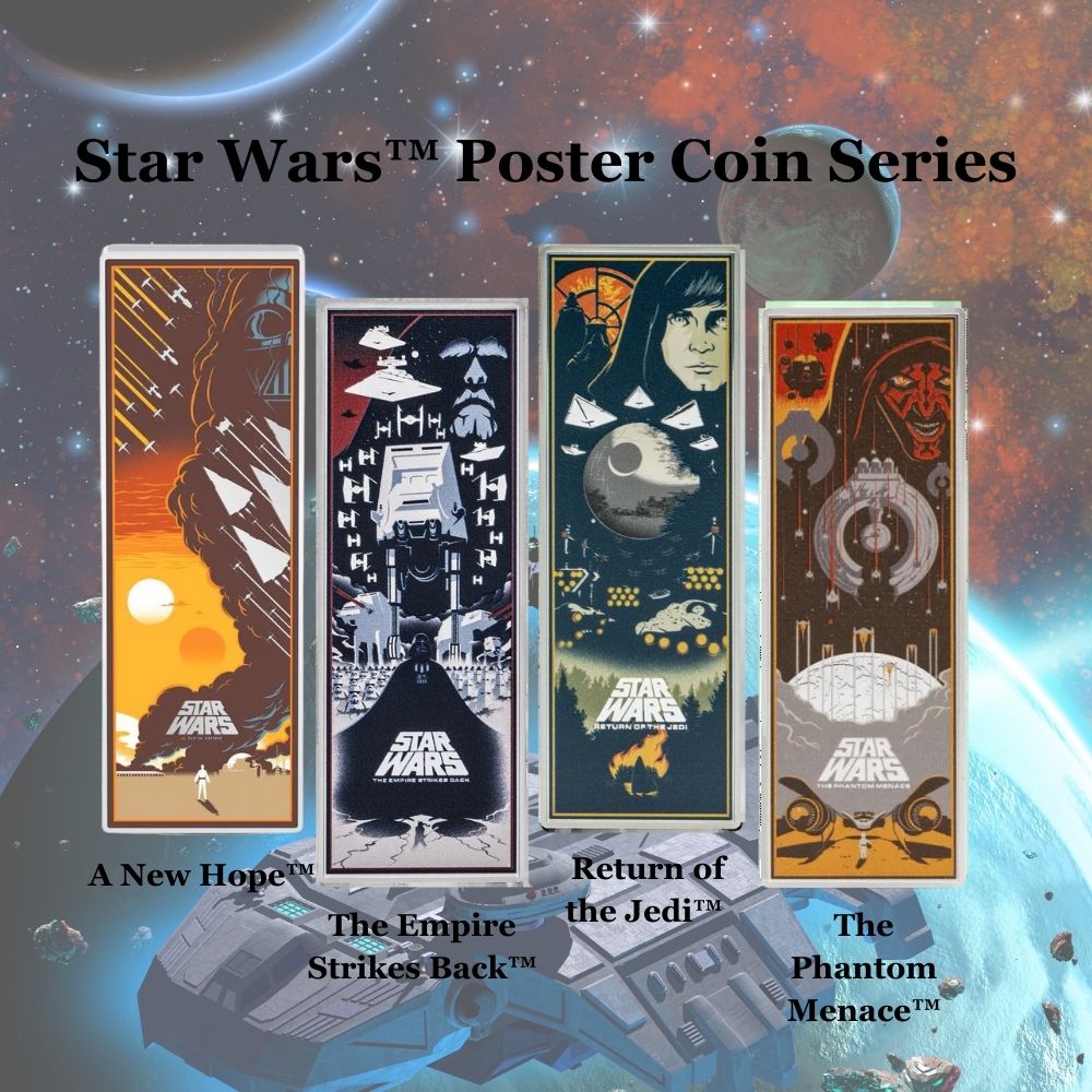 The Star Wars™ Silver Poster Coin Series