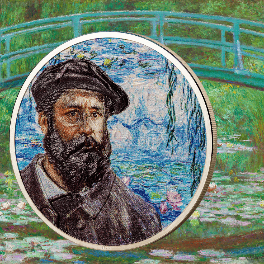 Masters of Art – Claude Monet 2 Oz Silver Coin - PARTHAVA COIN