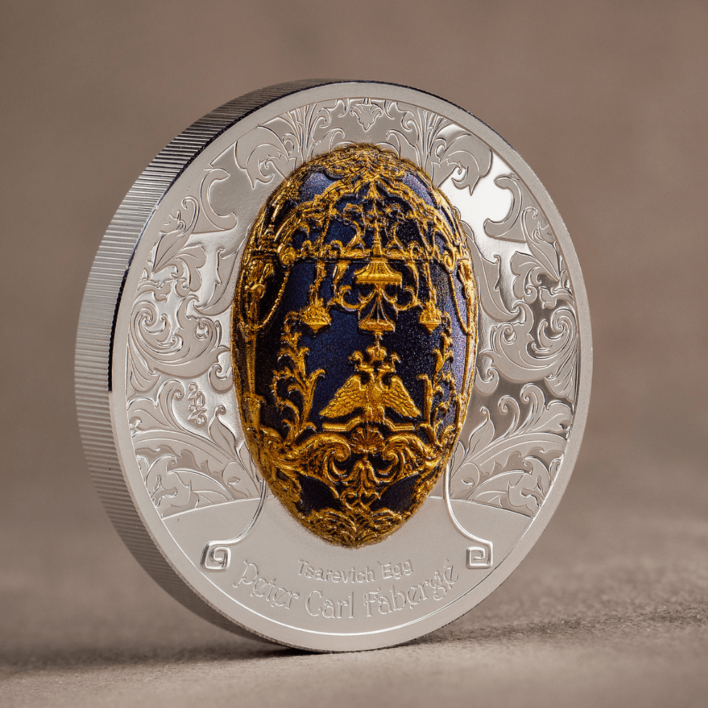 Peter Carl: Fabergé Tsarevich Egg - PARTHAVA COIN