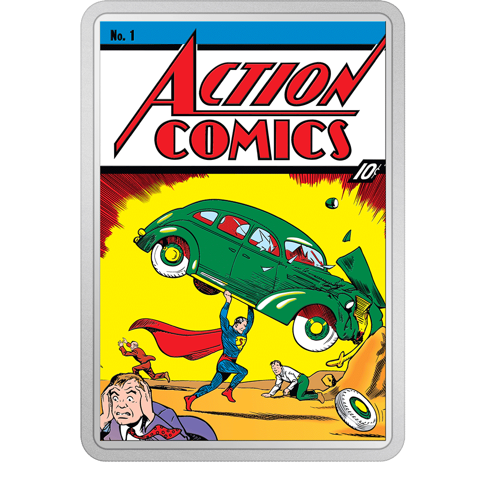 COMIX™ Action Comics #1 2 Oz Silver Coin