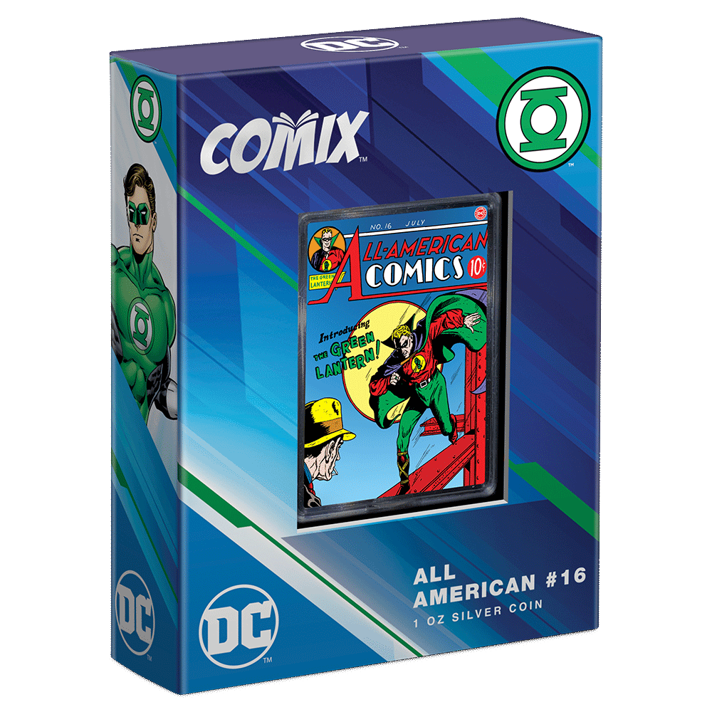 COMIX™ All American Comics #16 1 Oz Silver Coin