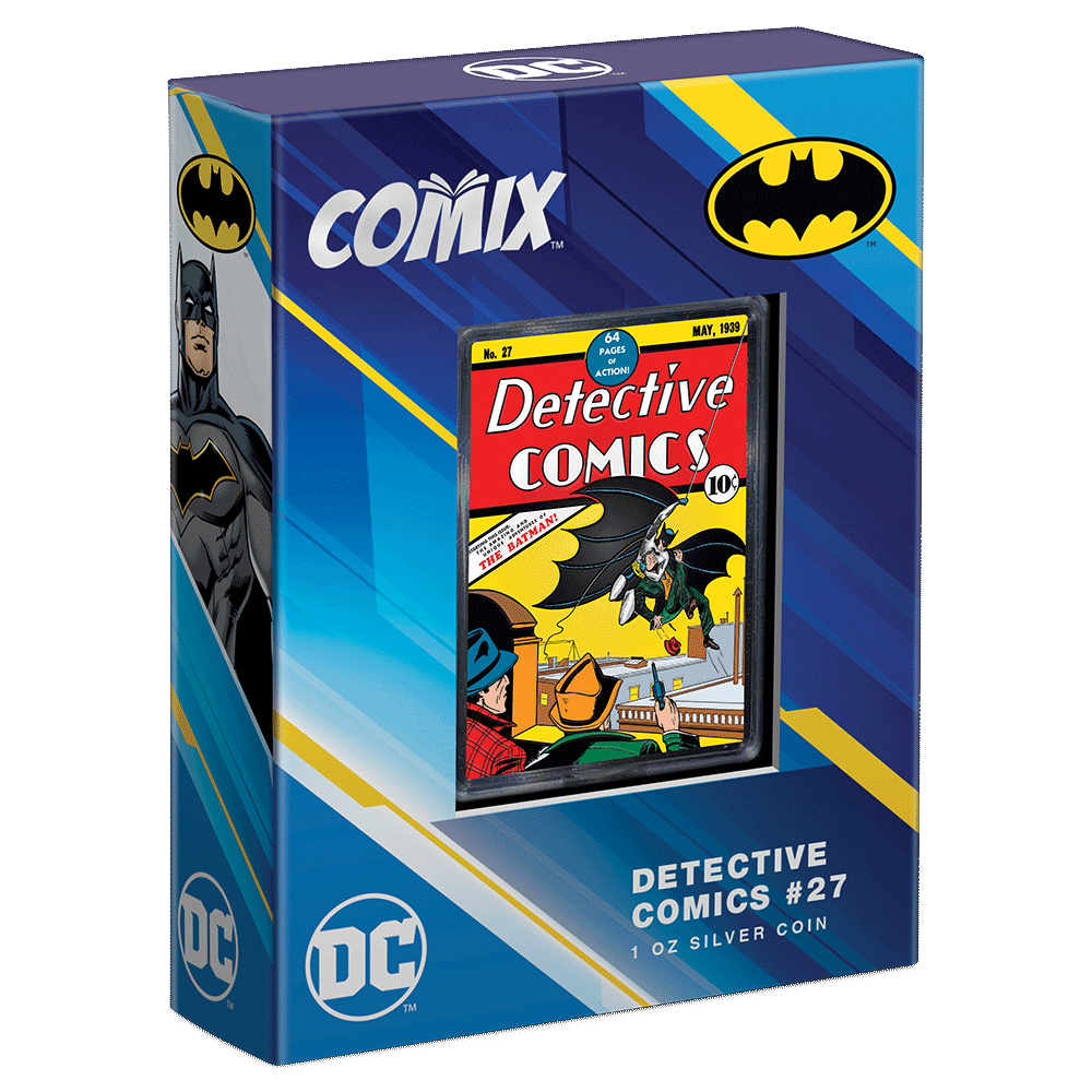 COMIX™ Detective Comics #27 1 Oz Silver Coin