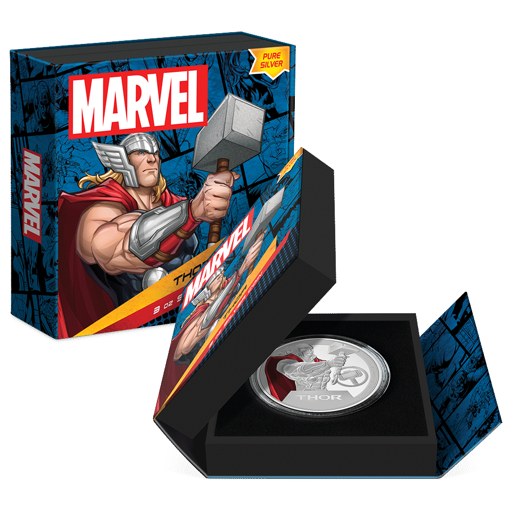 THOR Marvel 3 Oz Silver Coin $10 Niue 2023 - PARTHAVA COIN