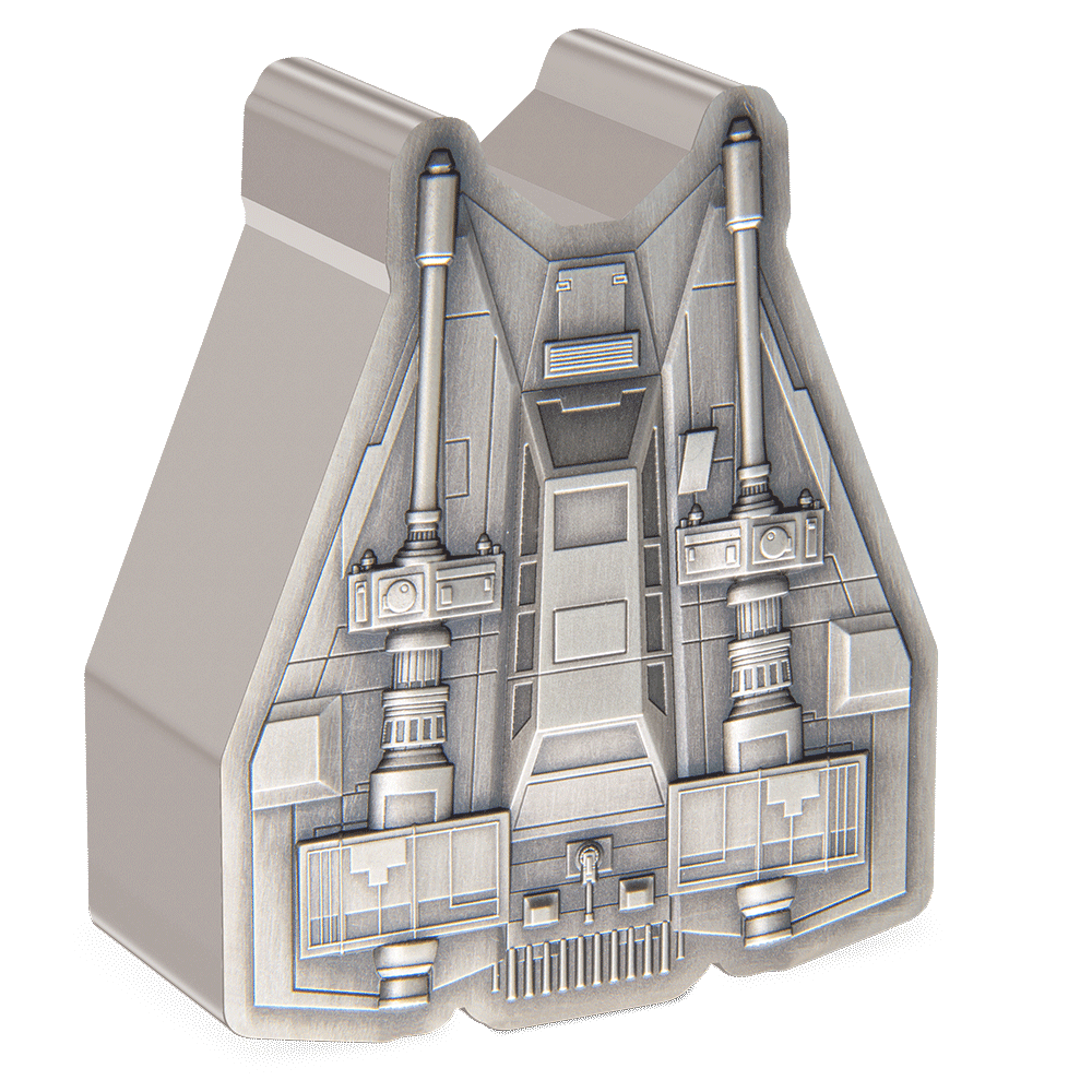 SNOWSPEEDER Mandalorian Vehicles 1 Oz Silver Coin $2 Niue 2023