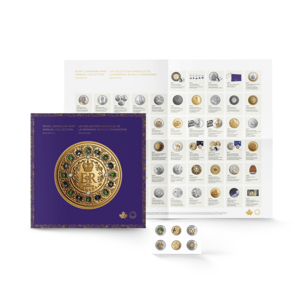 2023 Annual Collection Book with Special Edition Uncirculated Coins The Royal Canadian Mint - PARTHAVA COIN