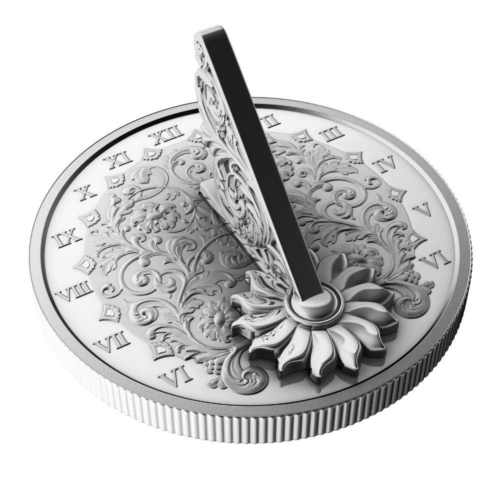 The Sundial 1 Oz Fine Silver Coin $20 Canada 2024 - PARTHAVA COIN