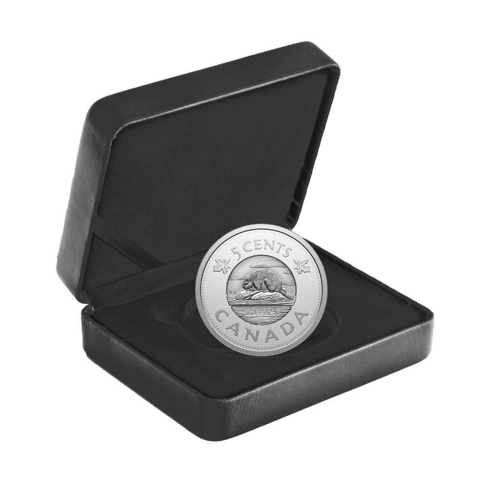 Multilayered Beaver Fine Silver Coin Canada 2025 - PARTHAVA COIN