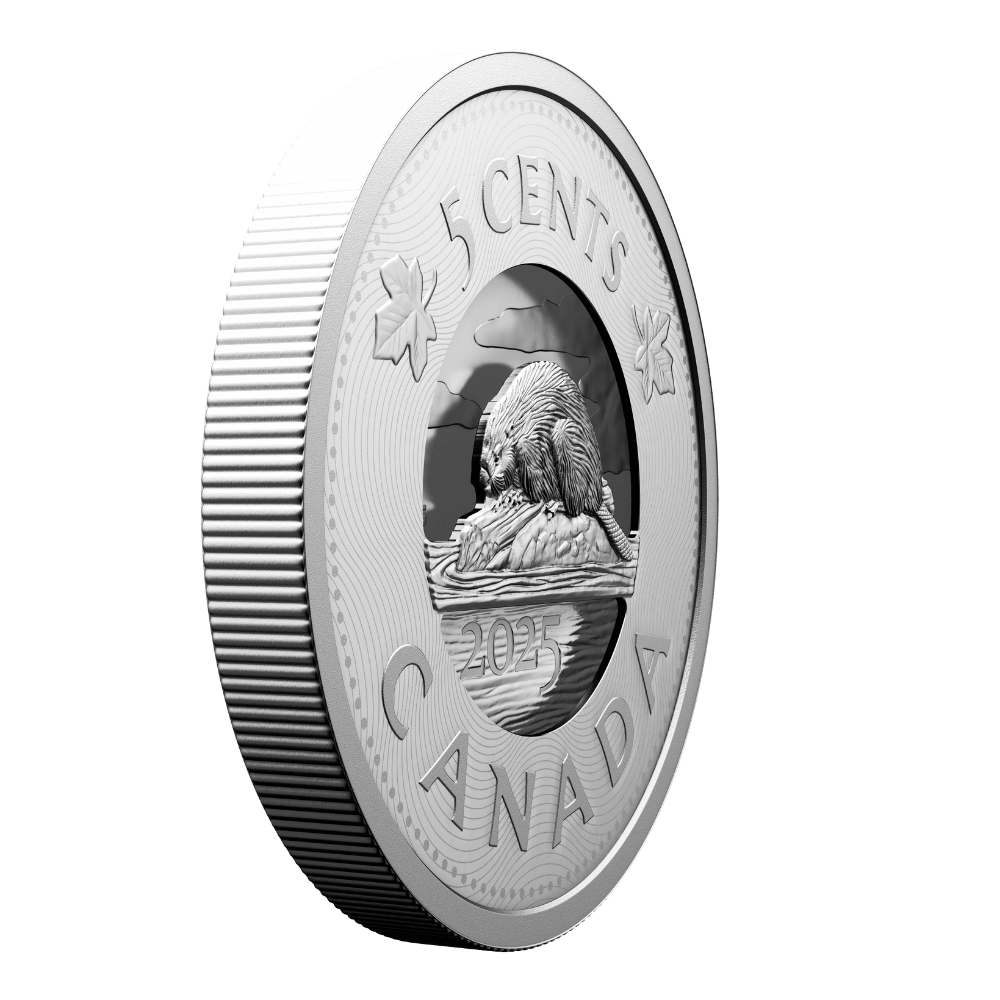 Multilayered Beaver Fine Silver Coin Canada 2025 - PARTHAVA COIN