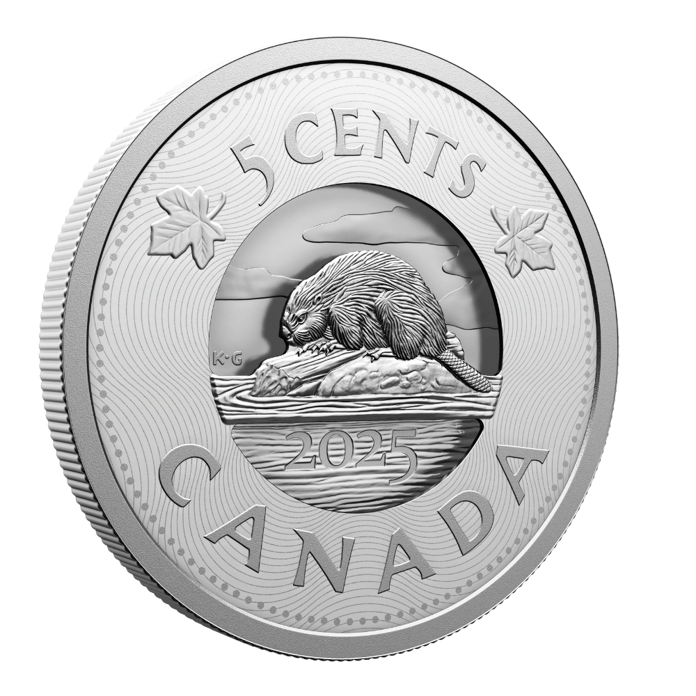 Multilayered Beaver Fine Silver Coin Canada 2025 - PARTHAVA COIN