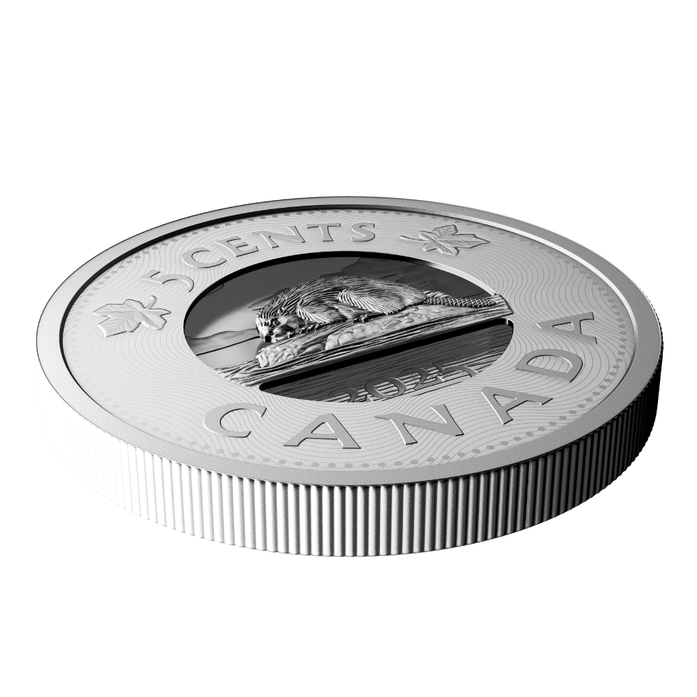 Multilayered Beaver Fine Silver Coin Canada 2025 - PARTHAVA COIN