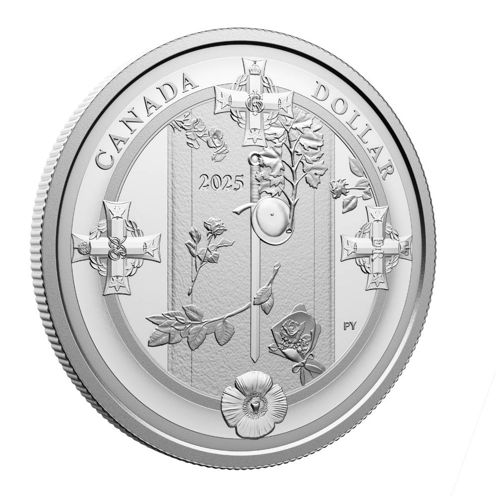 Tomb of the Unknown Soldier (2000-2025) Fine Silver Proof Dollar 2025 Canada - PARTHAVA COIN