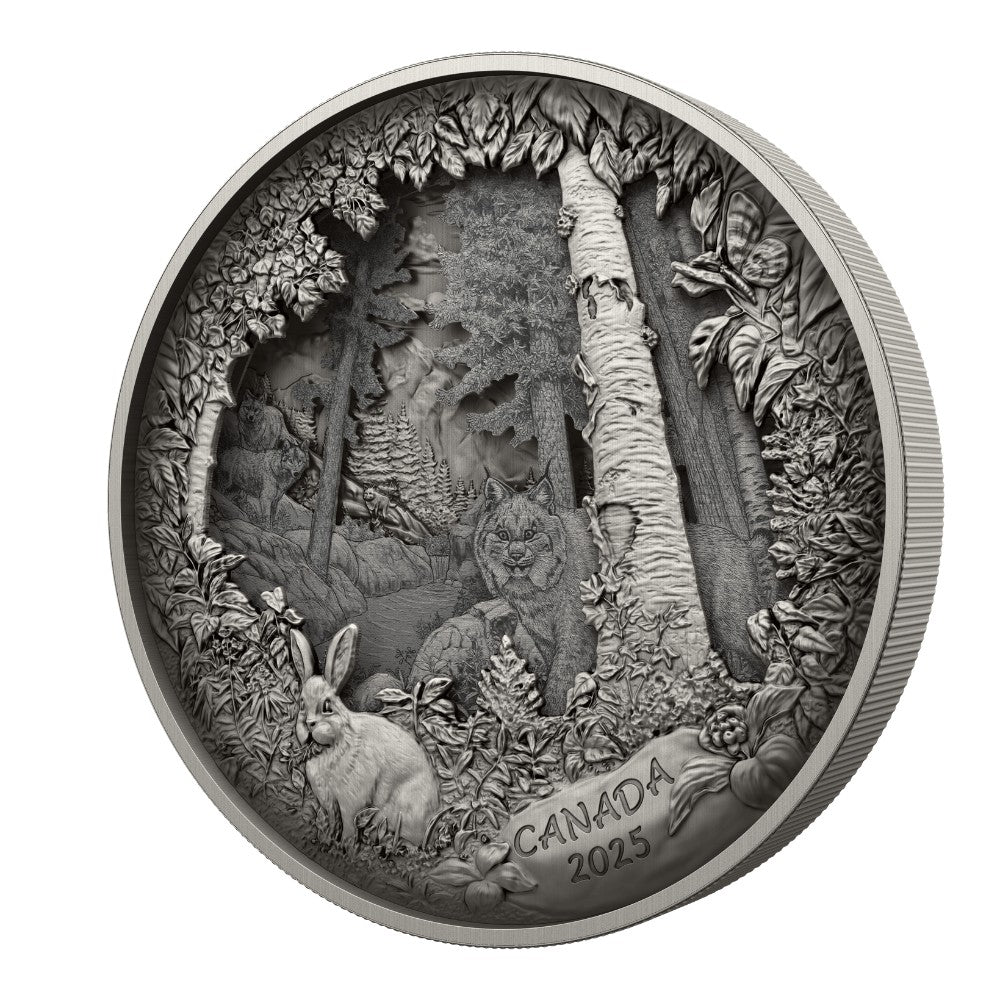 Predator or Prey in Shadow Box Fine Silver Coin Canada 2025 - PARTHAVA COIN