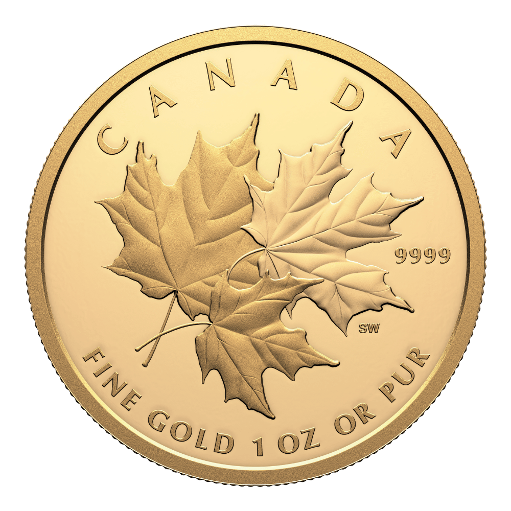 Triple Maple 1 Oz Pure Gold Coin Canada 2025 - PARTHAVA COIN