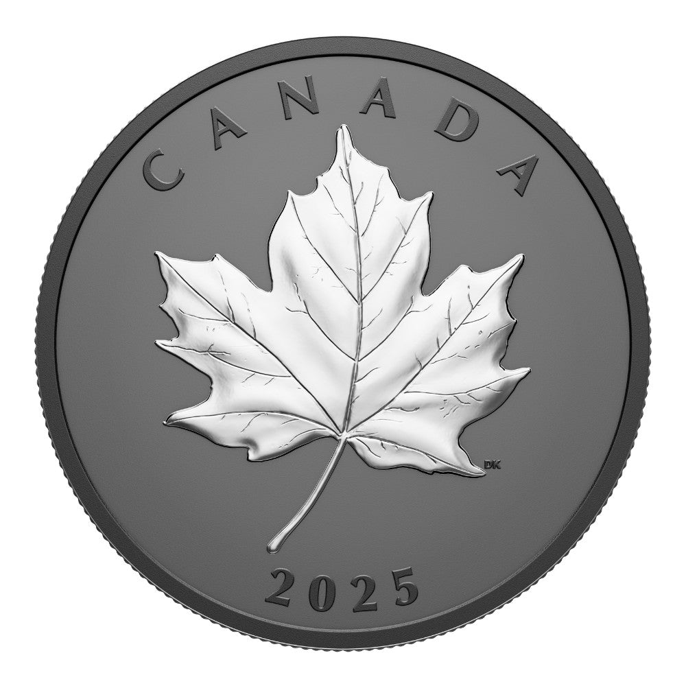 Elegant Maple 1 Oz Fine Silver Coin Canada 2025 - PARTHAVA COIN