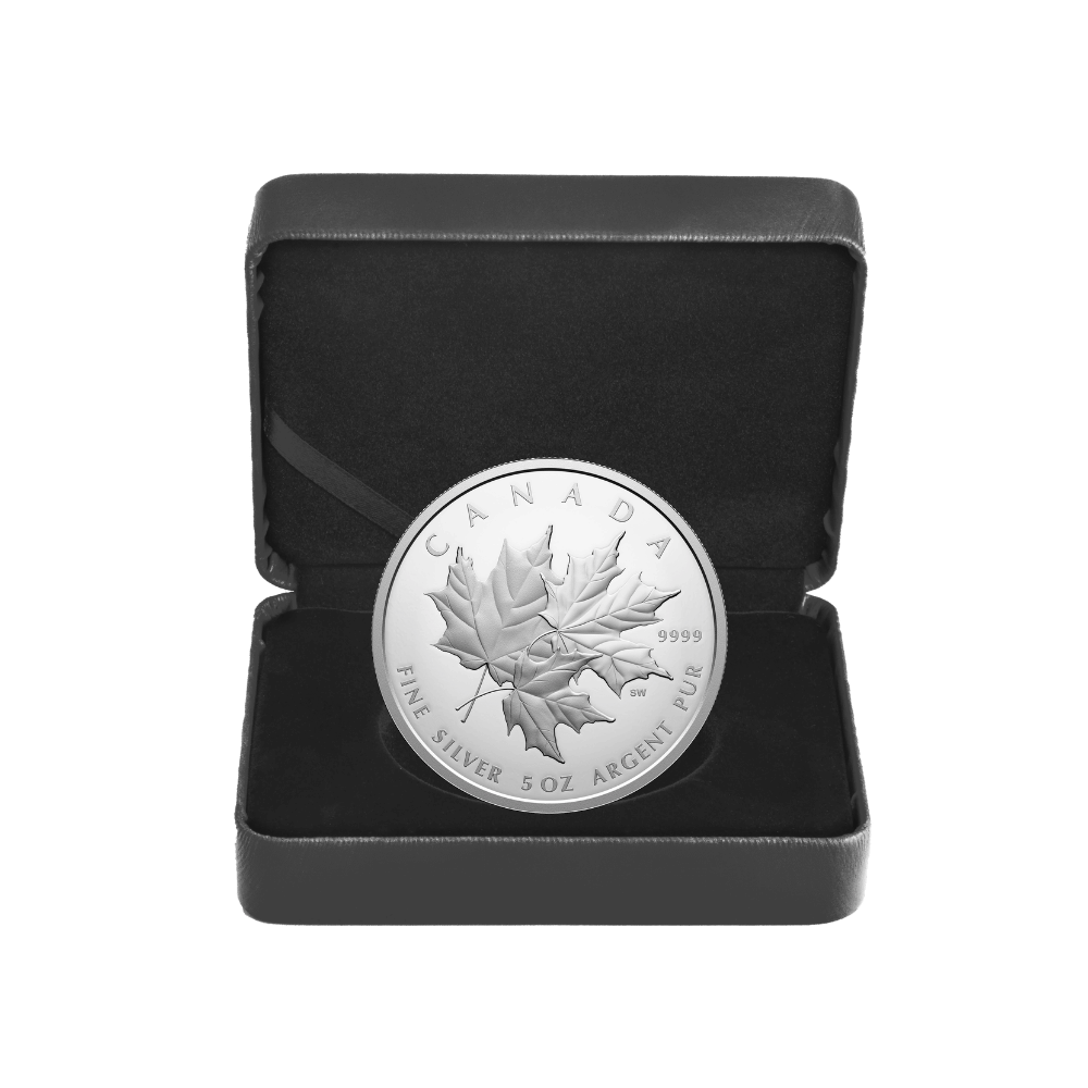 Triple Maple 5 Oz Fine Silver Coin Canada 2025 - PARTHAVA COIN