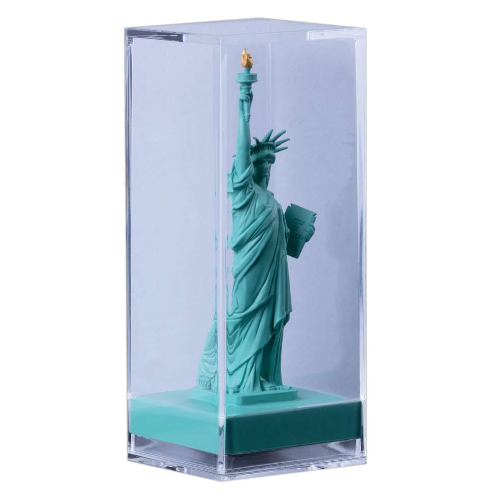 3D STATUE OF LIBERTY 5 Oz Silver Coin $10 Samoa 2024 - PARTHAVA COIN