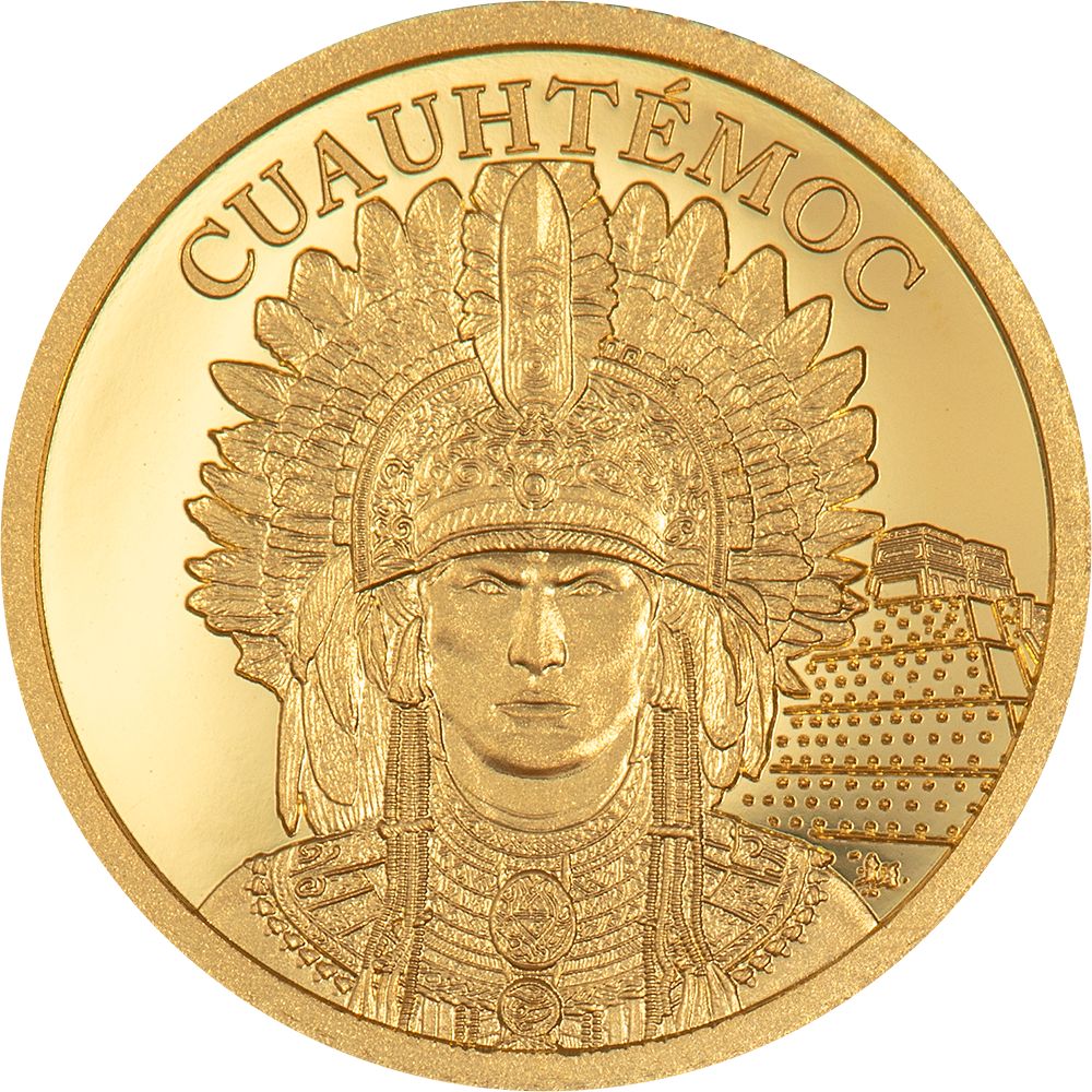 AZTEC EMPIRE Gold Coin $5 Cook Islands 2025 - PARTHAVA COIN