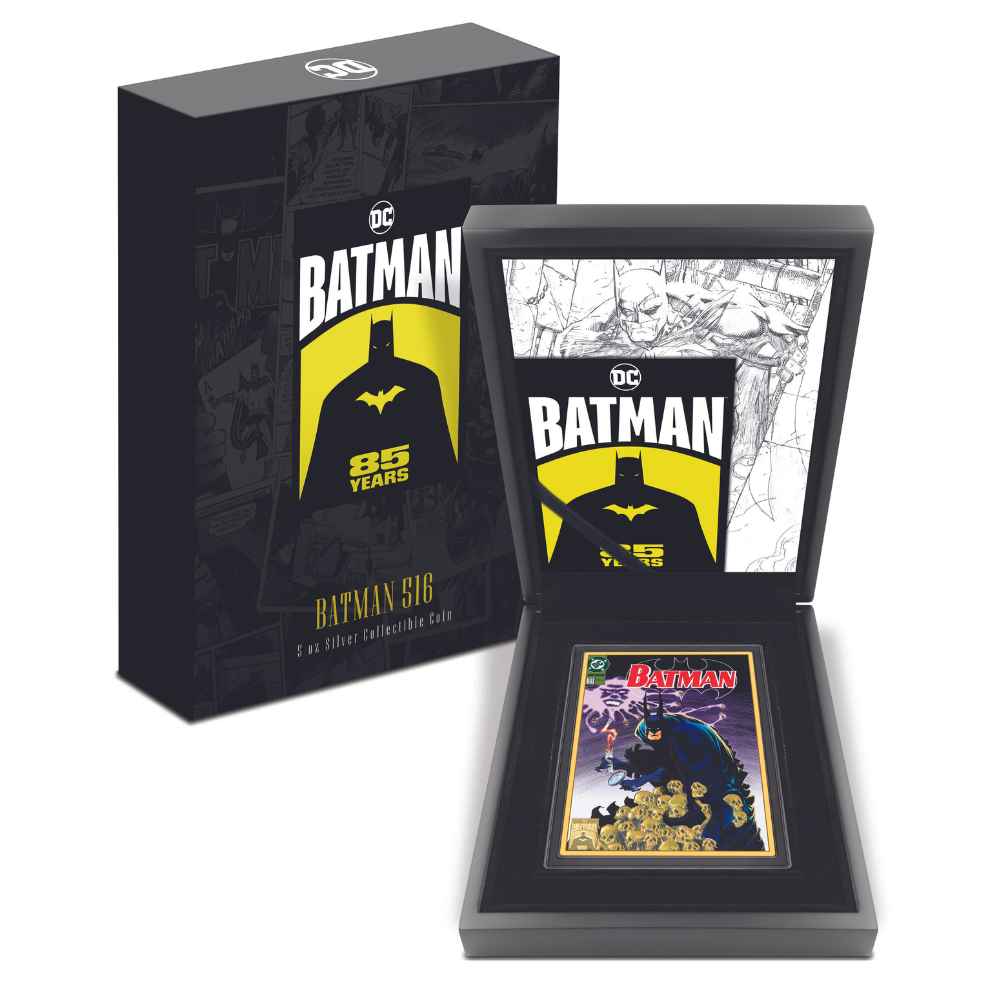 BATMAN™ #516 COMIC 85 Years Anniversary 5 Oz Silver Coin $10 Niue 2024 - PARTHAVA COIN