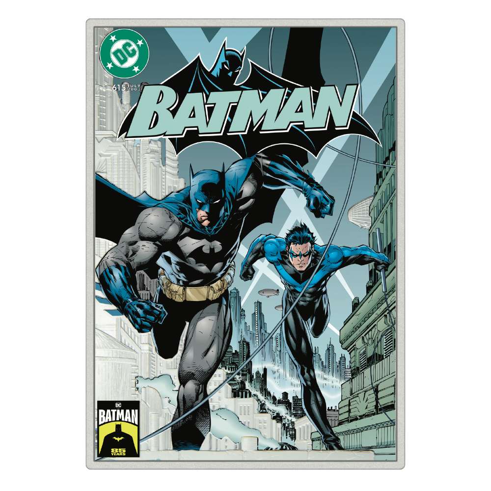 BATMAN™ #615 COMIC 85 Years Anniversary 5 Oz Silver Coin $10 Niue 2024