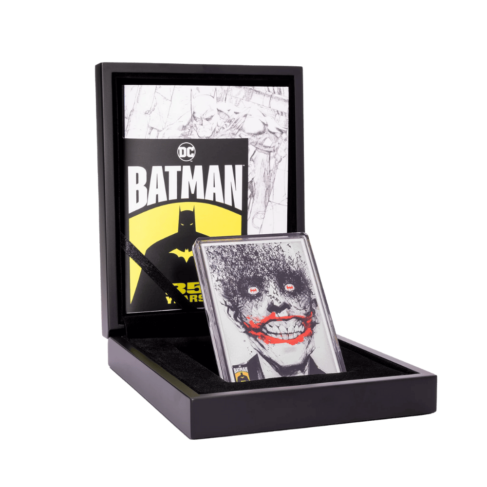 BATMAN™ #880 COMIC 85 Years Anniversary 5 Oz Silver Coin $10 Niue 2024