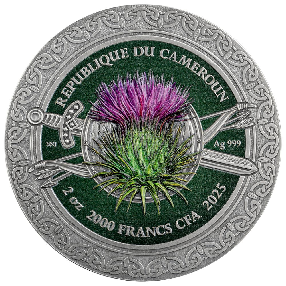 CELTIC Femina Bellator 2 Oz Silver Coin - PARTHAVA COIN