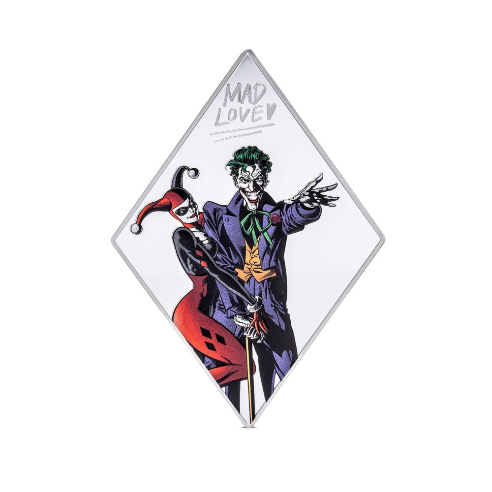 THE JOKER™ & HARLEY QUINN™ 3 Oz Silver Collectible Coin - PARTHAVA COIN