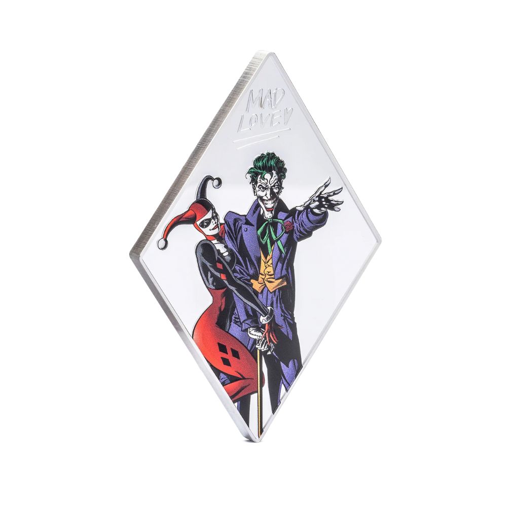 THE JOKER™ & HARLEY QUINN™ 3 Oz Silver Collectible Coin - PARTHAVA COIN