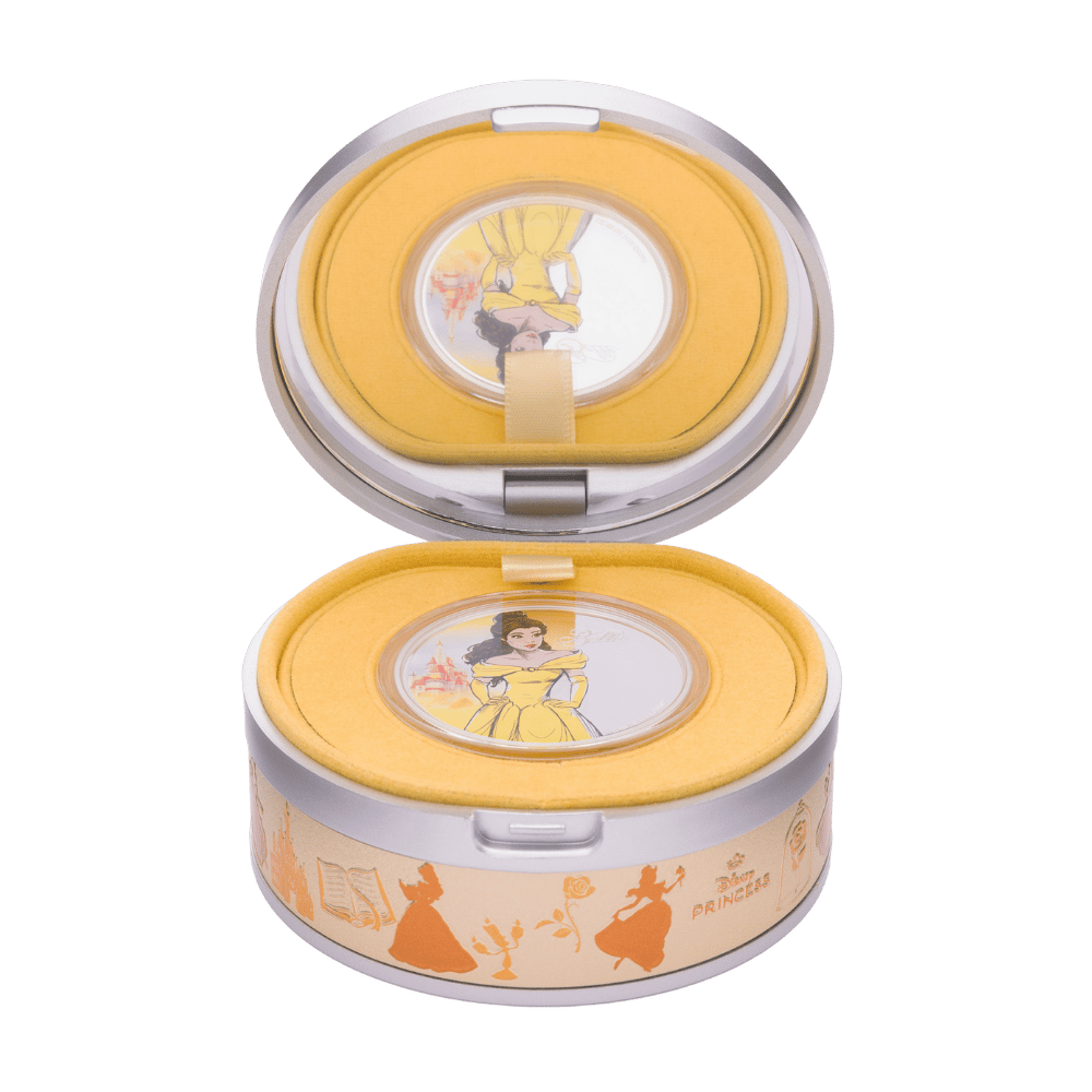 BELLE Disney Princess 1 Oz Silver Coin $2 Niue 2024 - PARTHAVA COIN