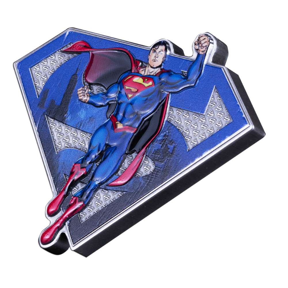 FULL OF SUPERPOWER Superman 3 Oz Silver Coin $5 Barbados 2025 - PARTHAVA COIN