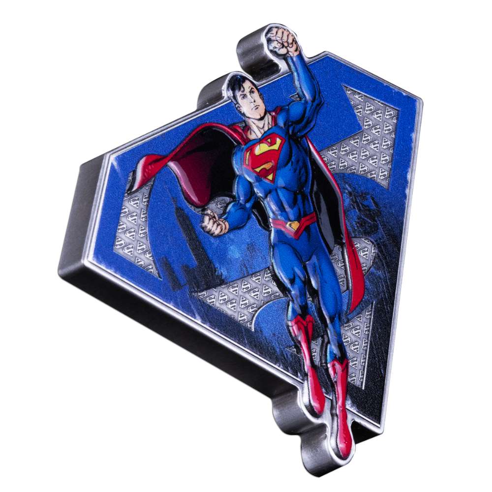 FULL OF SUPERPOWER Superman 3 Oz Silver Coin $5 Barbados 2025 - PARTHAVA COIN