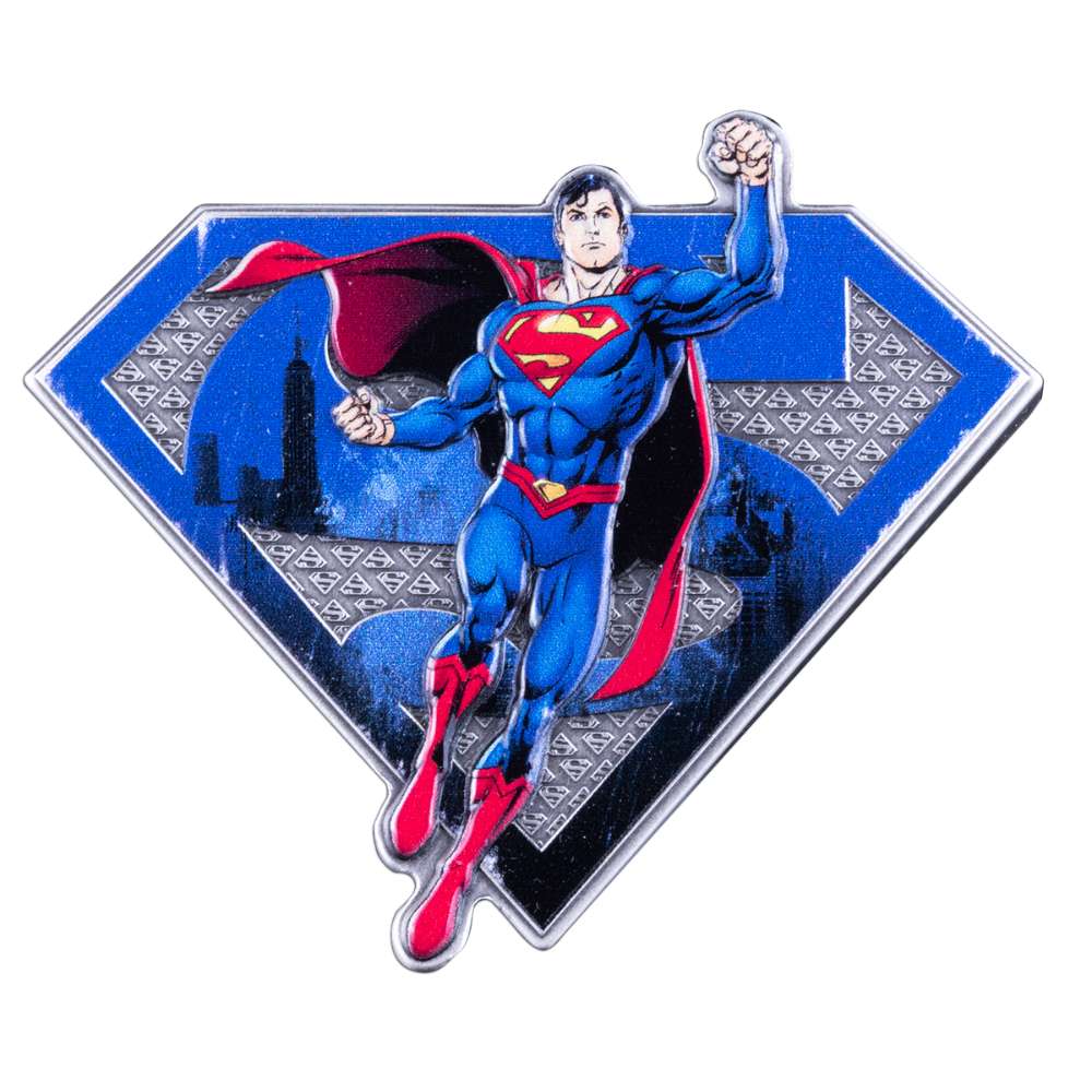 FULL OF SUPERPOWER Superman 3 Oz Silver Coin $5 Barbados 2025 - PARTHAVA COIN