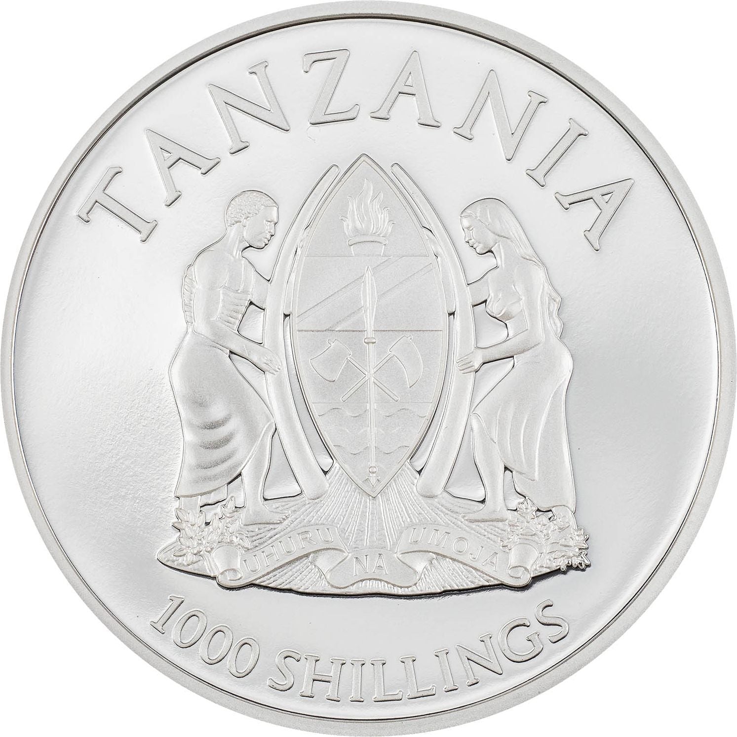 HYDRA Mythical Creatures 1 Oz Silver Coin 1000 Shillings Tanzania 2022