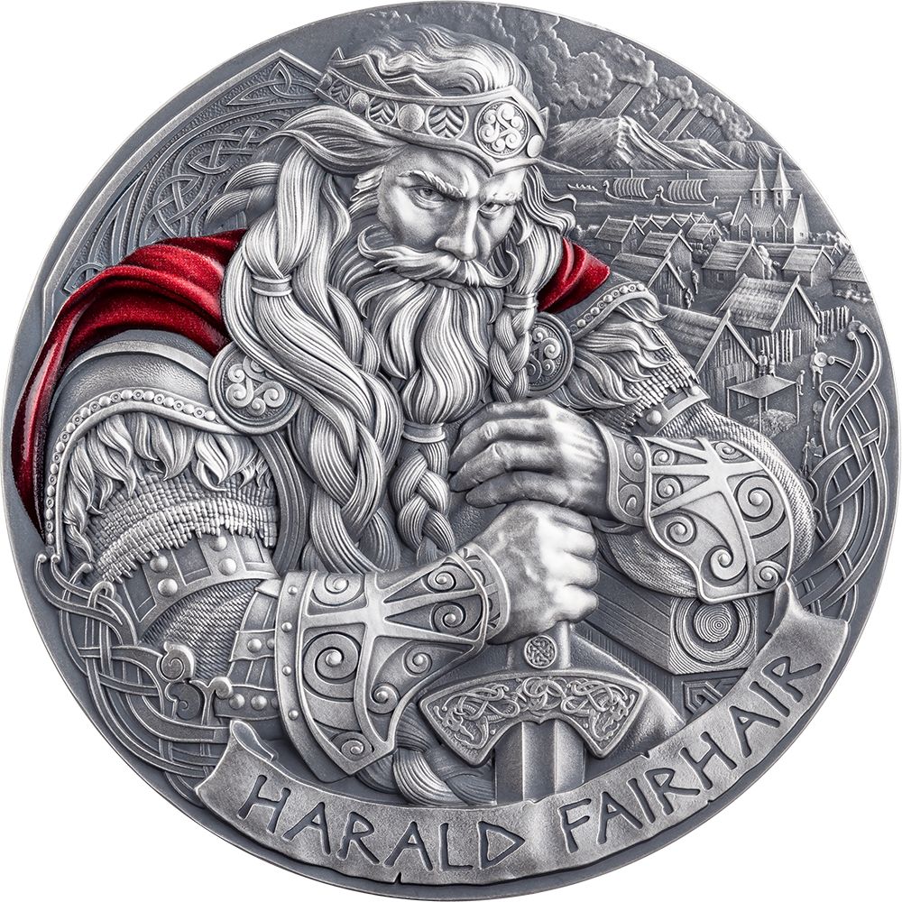 Harald Fairhair Way to Valhalla 2 Oz Silver Coin 2025 - PARTHAVA COIN