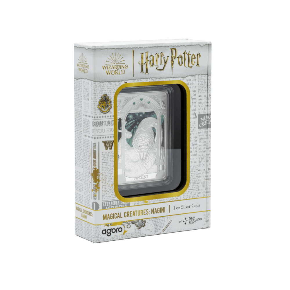 NAGINI Harry Potter Magical Creatures 1 Oz Silver Coin $2 Niue 2025 - PARTHAVA COIN