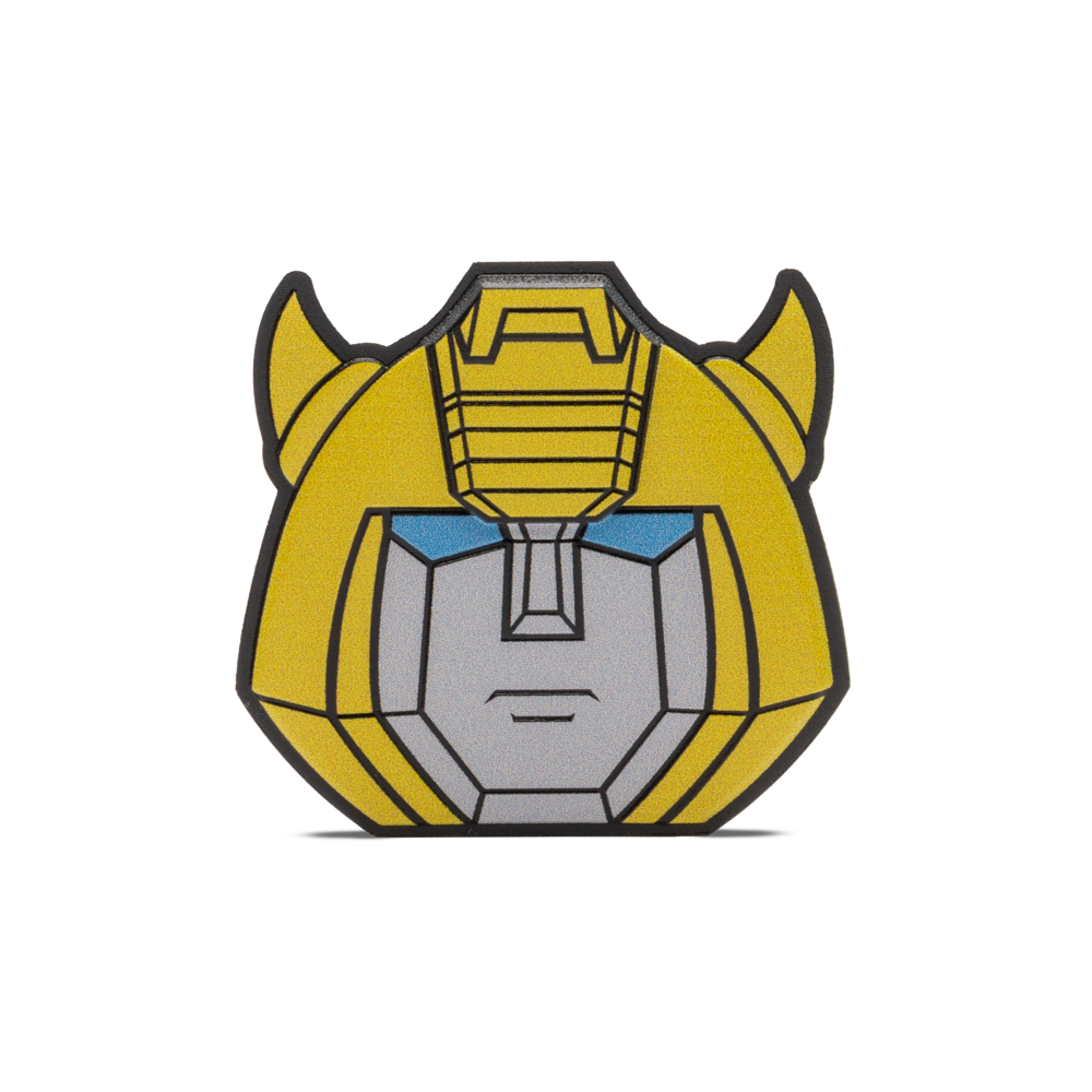 BUMBLEBEE Transformers Heads 1 Oz Silver Coin $2 Niue 2025 - PARTHAVA COIN