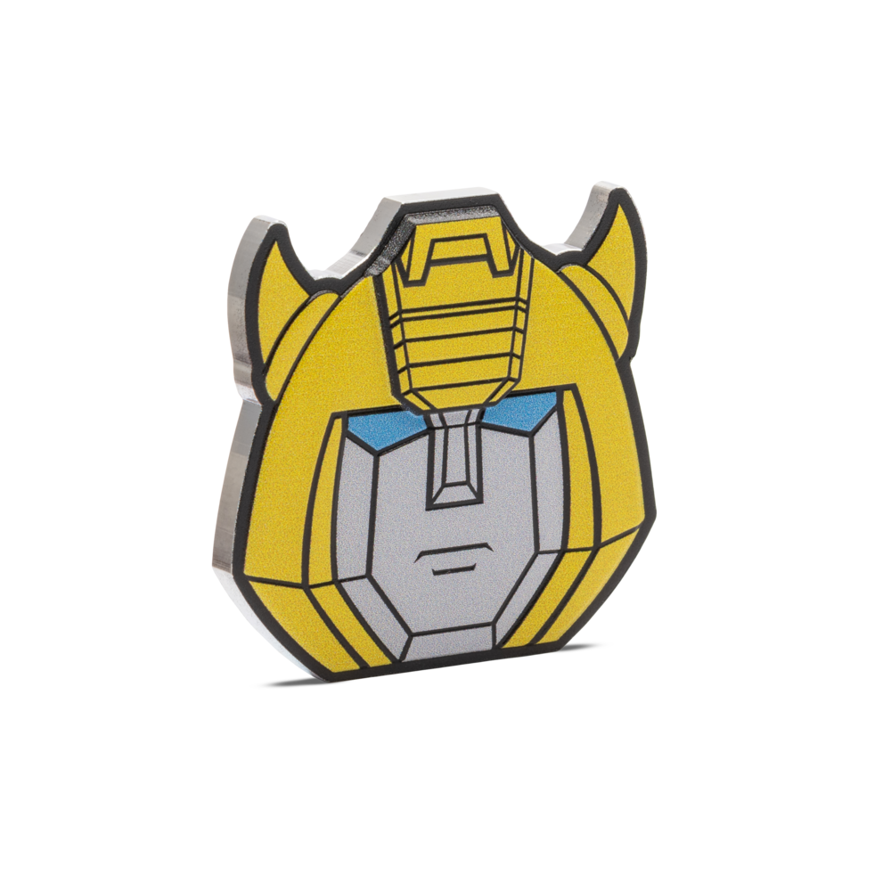 BUMBLEBEE Transformers Heads 1 Oz Silver Coin $2 Niue 2025 - PARTHAVA COIN