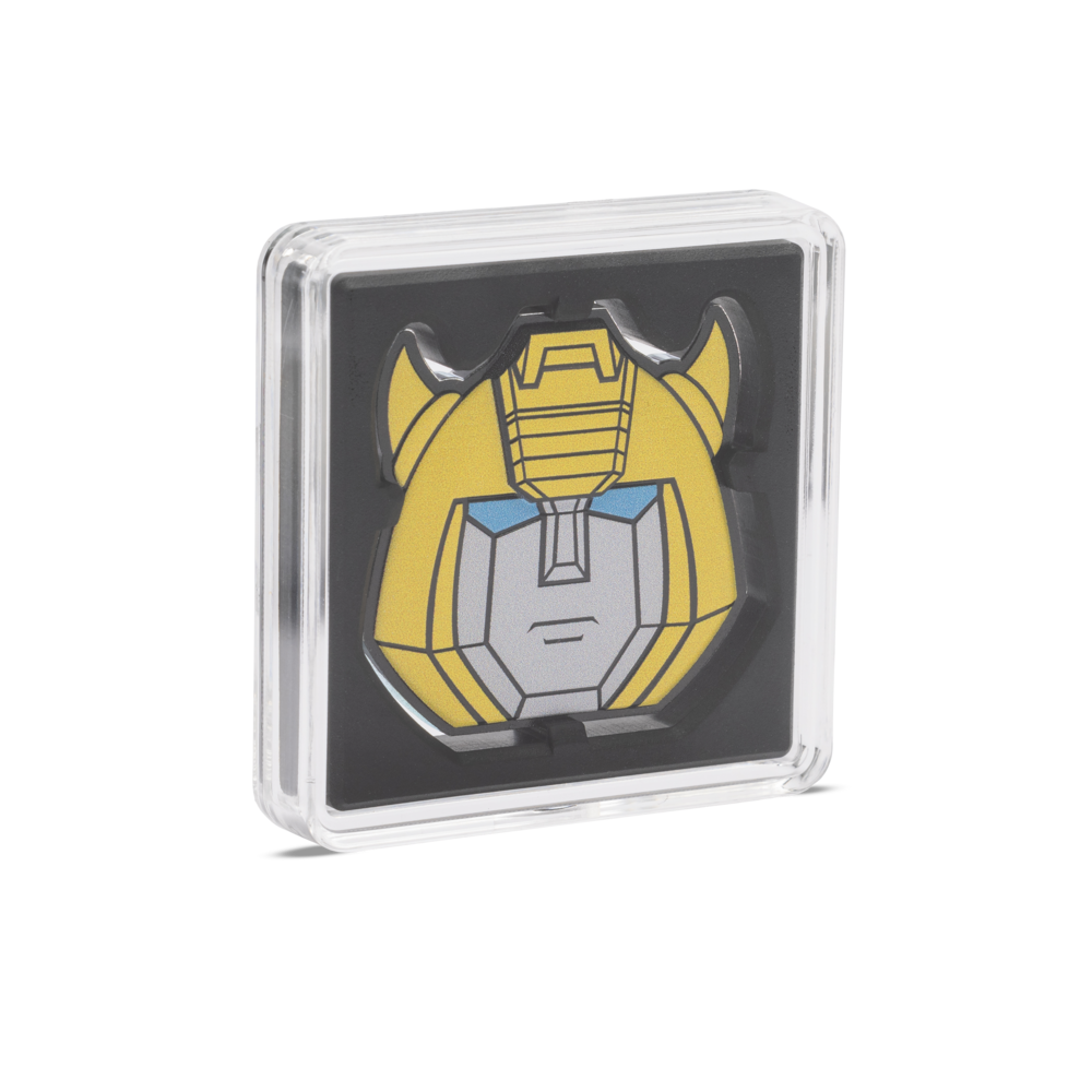 BUMBLEBEE Transformers Heads 1 Oz Silver Coin $2 Niue 2025 - PARTHAVA COIN