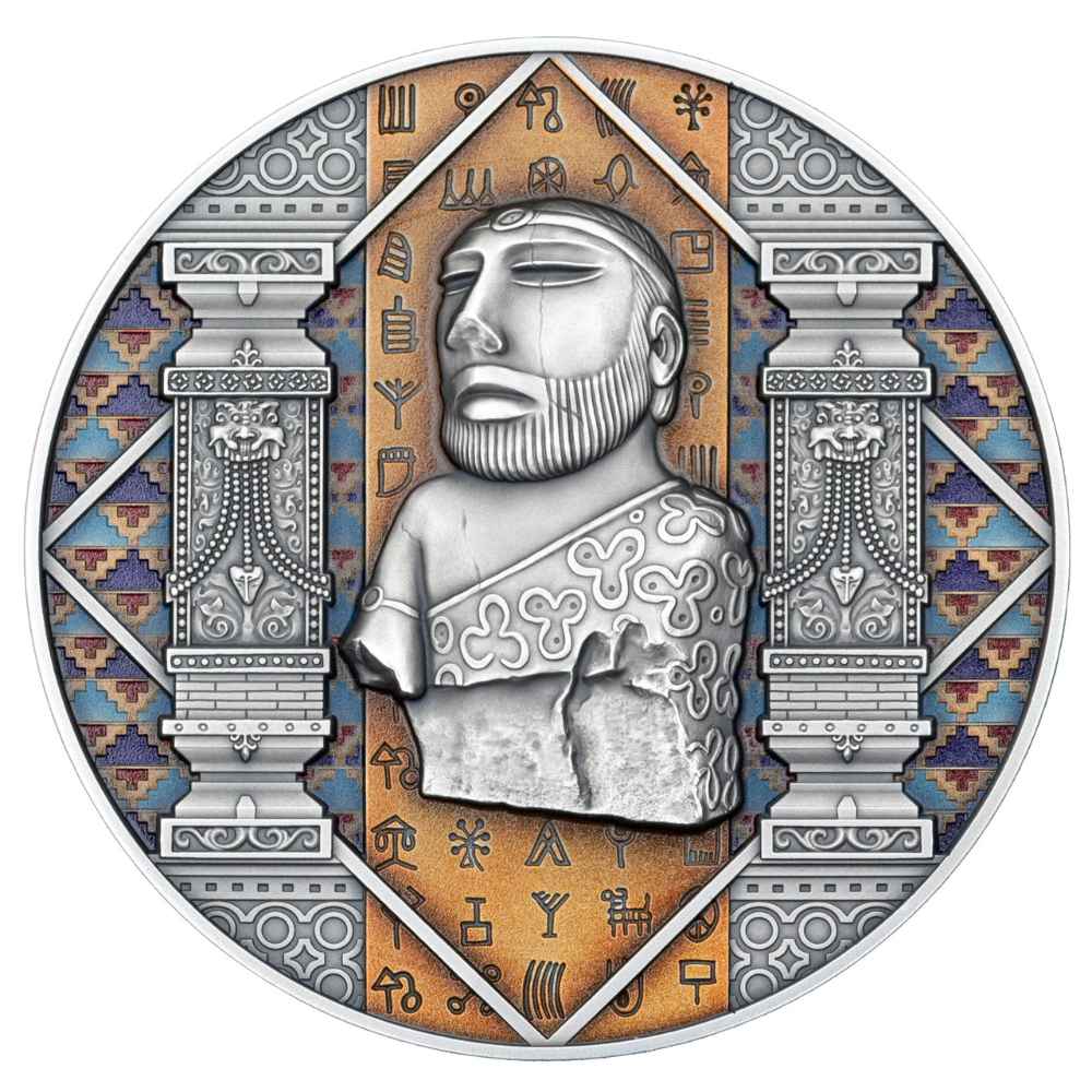 INDUS VALLEY Ancient Civilizations 2 Oz Silver Coin 2000 Francs Cameroun 2024