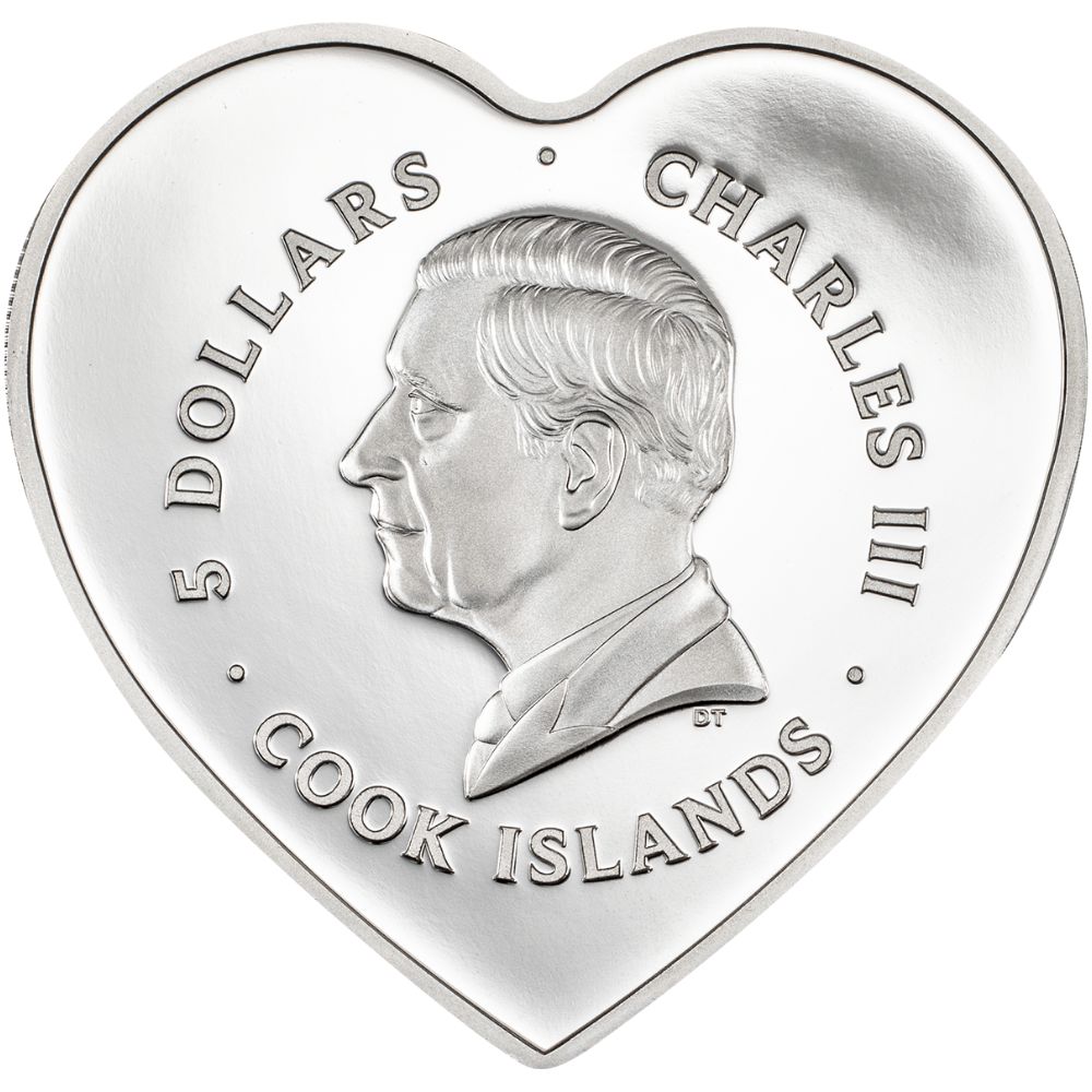 INFINITY Brilliant Love Silver Coin $5 Cook Islands 2025 - PARTHAVA COIN