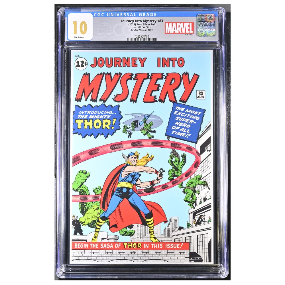 JOURNEY INTO MYSTERY #83 Marvel Comics 1 Oz Silver Foil Niue 2023