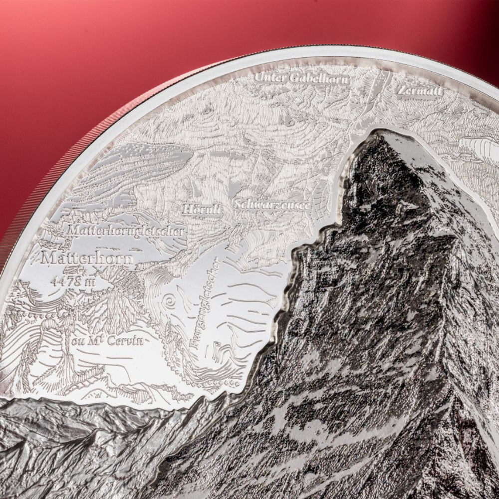 MATTERHORN 2 Kg Kilo Silver Coin 2025 - PARTHAVA COIN