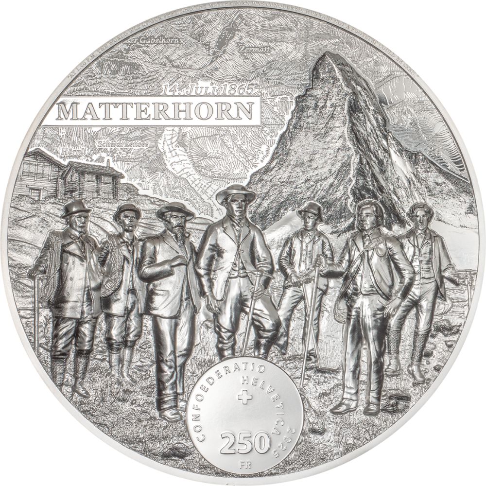 MATTERHORN 2 Kg Kilo Silver Coin 2025 - PARTHAVA COIN