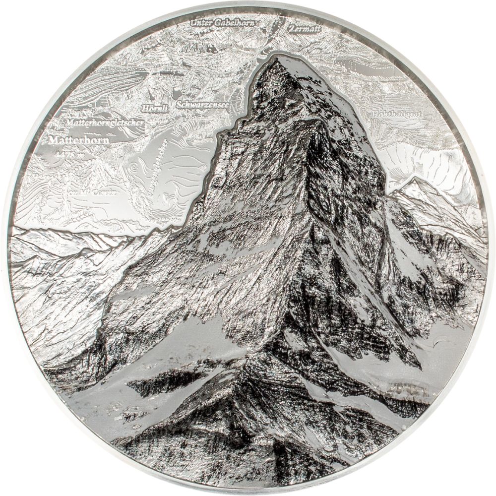 MATTERHORN 2 Kg Kilo Silver Coin 2025 - PARTHAVA COIN