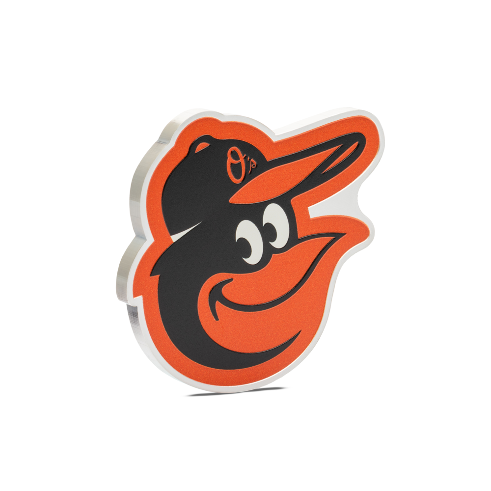 BALTIMORE ORIOLES Major League Baseball® 3 Oz Silver Coin - PARTHAVA COIN