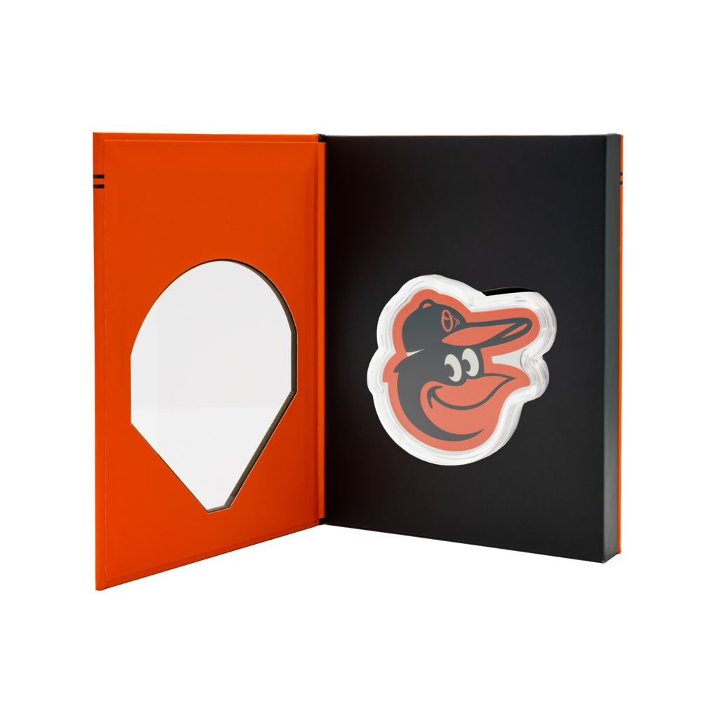 BALTIMORE ORIOLES Major League Baseball® 3 Oz Silver Coin - PARTHAVA COIN