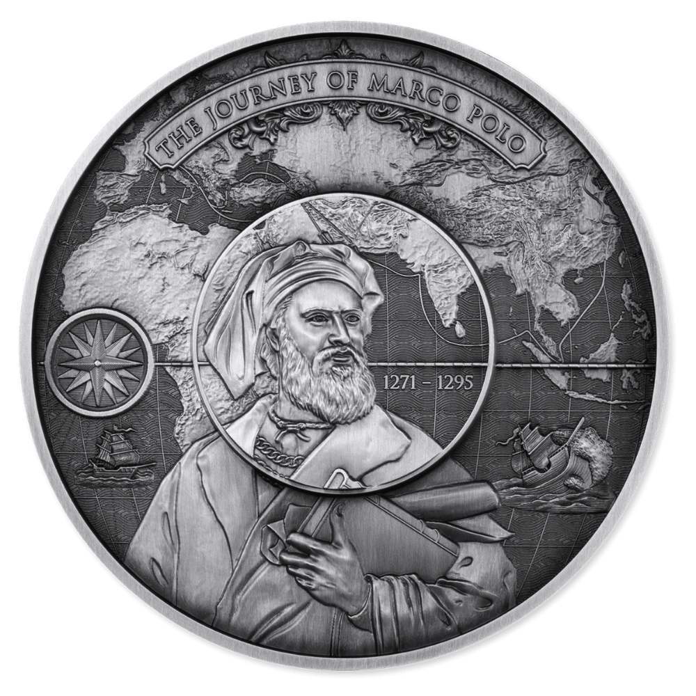 Marco Polo 5 Oz Silver Puzzle Coin 2025 - PARTHAVA COIN