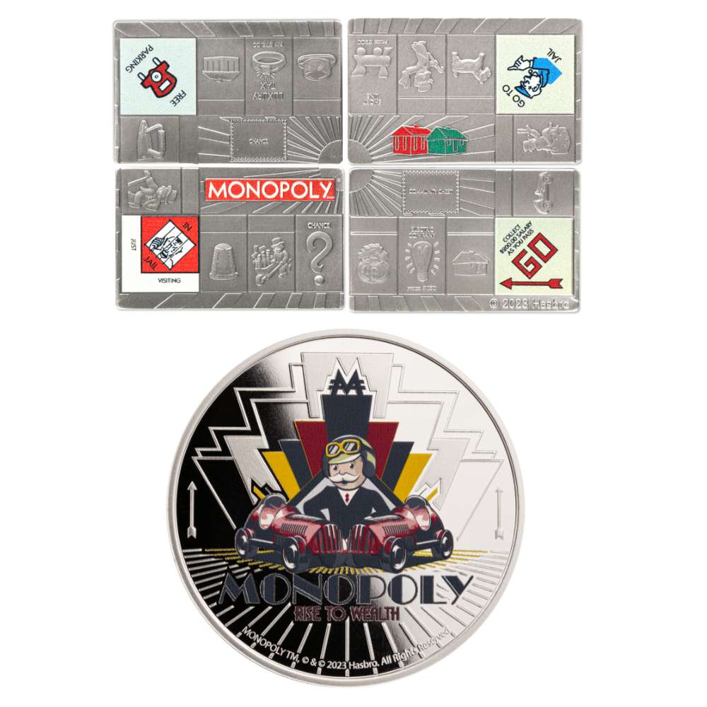 Monopoly Silver Coin Bundle
