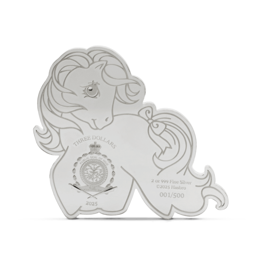 My Little Pony Blue Belle Silver Collectible Coin