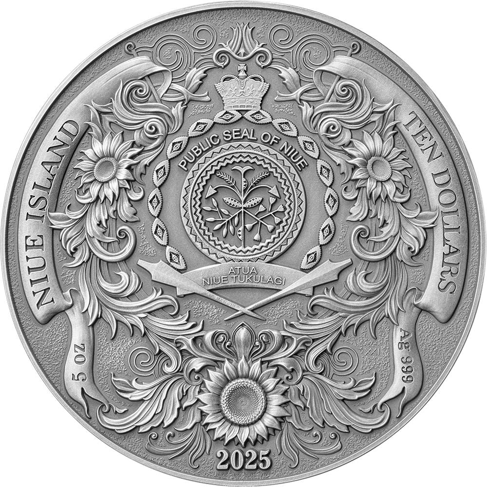 Orans The Pray for Peace 5 Oz Silver Coin - PARTHAVA COIN